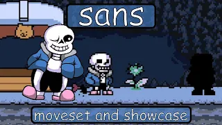 Rivals of Aether Workshop: Sans (Undertale) Moveset and Showcase