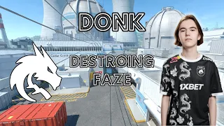 DONK DESTROYS FAZE and NAVI #cs2