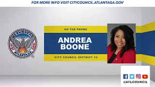 #Atlanta City Council Committee on Council Meeting: January 18, 2022 #atlpol