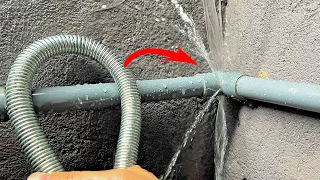 Famous plumber tips and tricks! Great pvc pipe repair tips