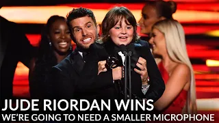 Jude Riordan wins. We're going to need a smaller microphone.