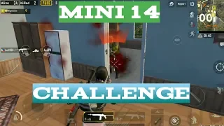 Can I complete Mini 14 challenge!PUBG MOBILE |