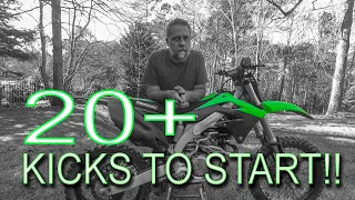 2014 Kawasaki KX450F Hard to Start Ep33