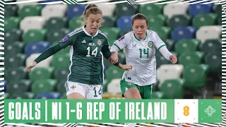 GOALS | Northern Ireland 1-6 Republic of Ireland | UEFA Women's Nations League