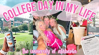 College Day In My Life! | Last Sorority Swap, Classes, Exam, & Haul | The University of Alabama