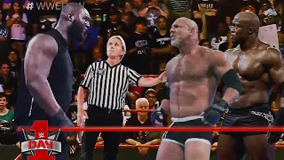 WWE December 7, 2021 - Omos Jordan omogbehin vs Goldberg vs Bobby Lashley , Day 1