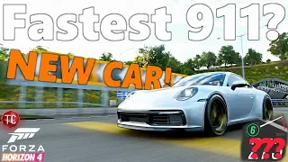Forza Horizon 4: NEW CAR! Fully Built Porsche 992! FASTEST 911!?