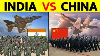 Indian Vs Chinese Air Force - कौन है ज्यादा ताकतवर? | Indian Airforce vs Chinese Airforce Comparison