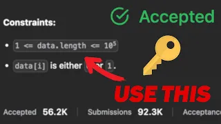 Solve LeetCode Questions with This One Pattern (Constraints to Time Complexity)