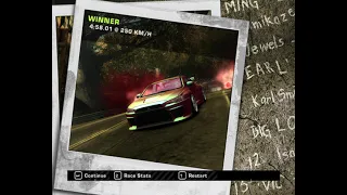 NFS Most Wanted Final Race & Pursuit [ Lancer EVO X ]