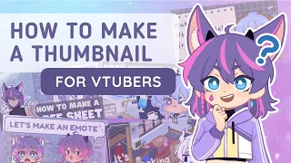 How to Design a Thumnbail for Vtubers / PNGtubers