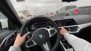 2021 BMW M440i Alpine White POV