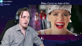Miley Cyrus vs Joan of Arc. Epic Rap Battles of History (Reaction/Breakdown)