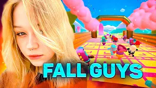 SASAVOT, MORPHE_yA, HELIN139 ИГРАЮТ В FALL GUYS  #sasavot #spokoynich