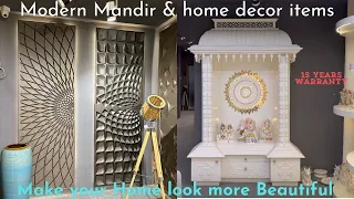 Modern Corian Mandir Unique collection of Wall Cladding Door Concepts & Imported Home Decor Items