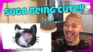 Reacting to Yoongi being Bangtan's Baby! #HappyBirthdayYoongi