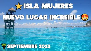 ISLA MUJERES Vamos A Parque Garrafón😍Snorkel Increíble, Comiendo Super Rico🌴Punta Sur Y Mas...🔴2023