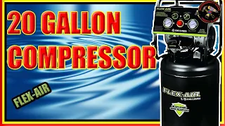 20 gallon air compressor on a budget. Good for auto repair? By flex- air #shoptools #car