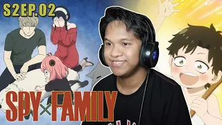 BOND Adventure + DAMIAN Trip! | Spy x Family Season 2 Episode 2 Reaction