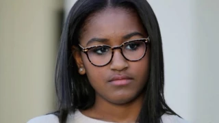 Obama's youngest daughter recently mocked him on Snapchat