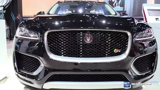 2018 Jaguar F-Pace Sport - Exterior and Interior Walkaround - 2017 LA Auto Show