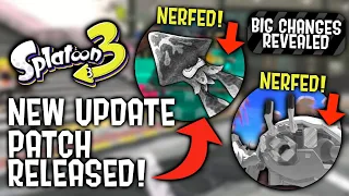 New UPDATE Revealed (Full Patch Notes) - Splatoon 3 News