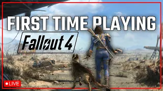 First Time Leaving The Vault... | Fallout 4 Livestream