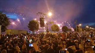 Scarlet Sail Festival St  Petersburg Russia 2018 (Long Fireworks show)