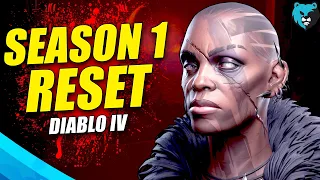 What Happens to Your Character Progress with Season 1 RESET? | Diablo IV