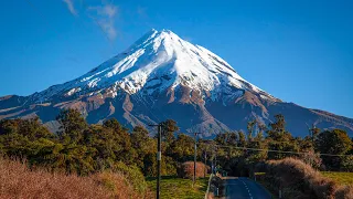 Egmont National Park , (Mt Taranaki) New Zealand . (4k)