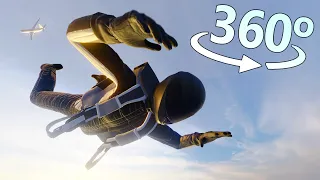 Skydiving From 5000 METERS Experience in 360° VR/4K