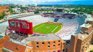 Doak Campbell Stadium Like You've NEVER Seen Before | FSU Football Marching Chiefs War Chant