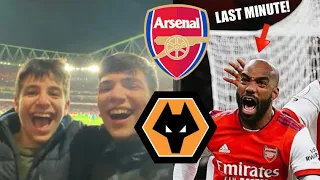 95TH MINUTE LIMBS AS ARSENAL STAGE UNBELIEVABLE COMEBACK! | Arsenal 2-1 Wolves