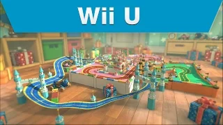 Wii U - Mario Kart 8 Ribbon Road Course Trailer