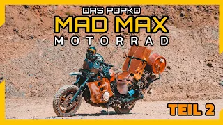 Mad Max Furiosa Motorrad Umbau • TEIL 2 - Dreh im Harz - Kinospot - Ausstellung & Wochenendprojekt