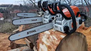 Stihl MS 170 x 3