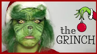 THE GRINCH MAKEUP TUTORIAL + HOW TO MAKE LATEX PROSTHETICS | skyebmua