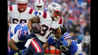 Damien Harris - Highlights - New England Patriots @ Buffalo Bills - NFL Week 18 2022