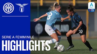 INTER WOMEN 1-0 LAZIO | INTER WOMEN HIGHLIGHTS | 21/22 Serie A Femminile 🙌🏻⚫🔵