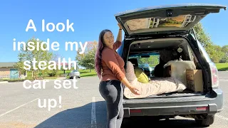 Stealth car camping | How I live undetected in my Honda Pilot #carlife #gratitude #resilience