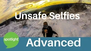 Unsafe Selfies | ADVANCED | practice English with Spotlight