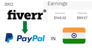 Withdrawing money from fiverr to paypal (India)