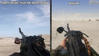 Operation: Harsh Doorstop Vs Squad - Weapons Comparison