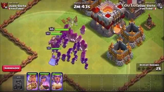CAN YOU SHRINK AN ENTIRE ARMY  Shrink Trap Attacks Clash of Clans New Defense CoC Clashiversary 2017