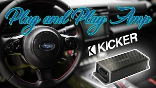 Kicker KEY 4 Channel AMP Install - 2022 Subaru BRZ/GR86 🔉