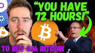 BLACKROCK IS GIVING YOU 72 HOURS TO BUY 0.16 BITCOIN! (THIS IS THE MAGIC NUMBER!)