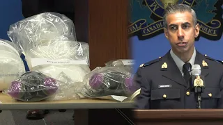 $258M worth of drugs seized by RCMP in British Columbia | Drug bust in Canada