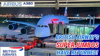 British Airways A380 ECONOMY CLASS REVIEW - Flying on the SUPERJUMBO!