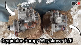 ORYGINALNE!!! Pompy Wtryskowe  Władimiriec T-25   (82r/84r)