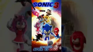 Sonic movie evolution 2020-2024